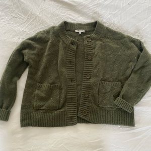 Madewell Green Cardigan